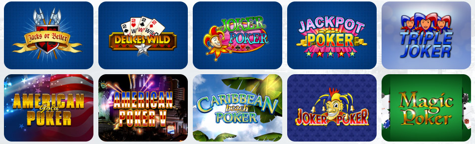 Video Poker GOLDEN EURO CASINO