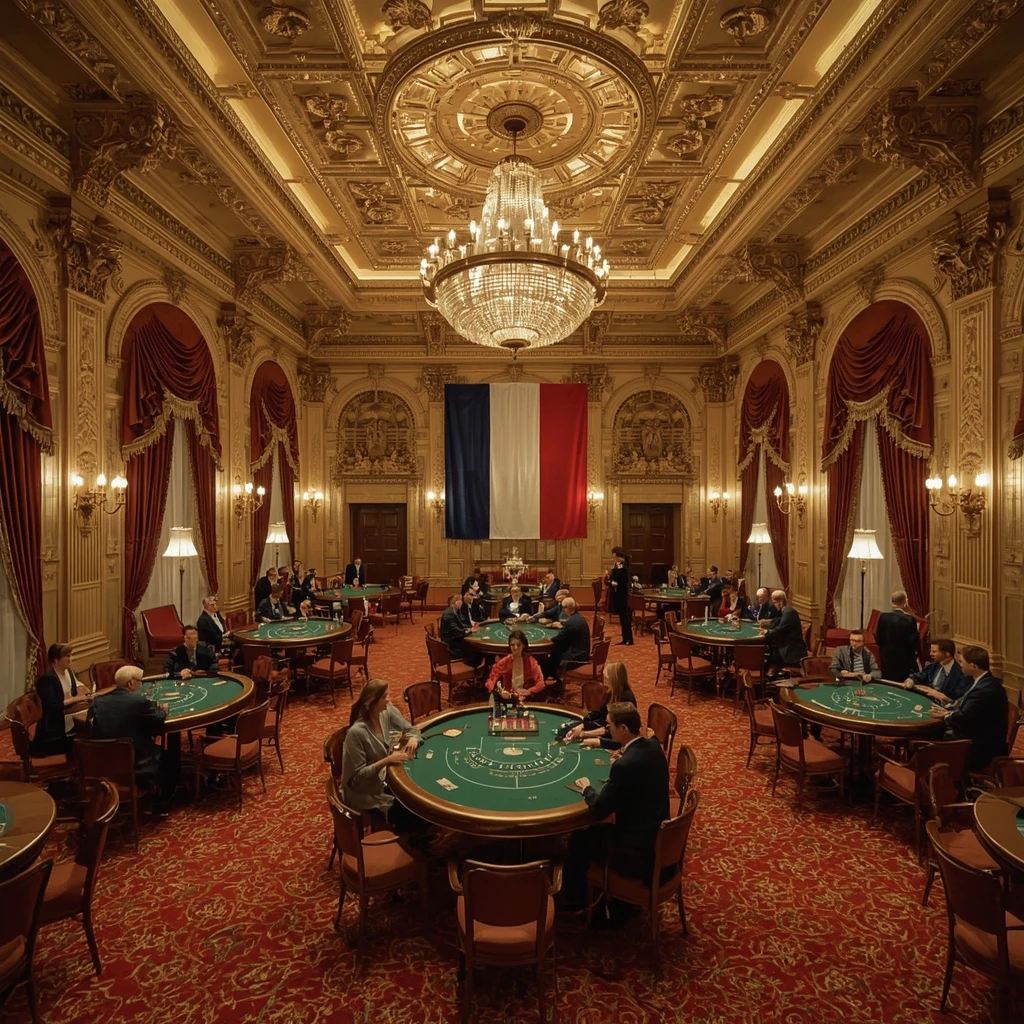 Le casino et le drapeau français GOLDEN EURO CASINO